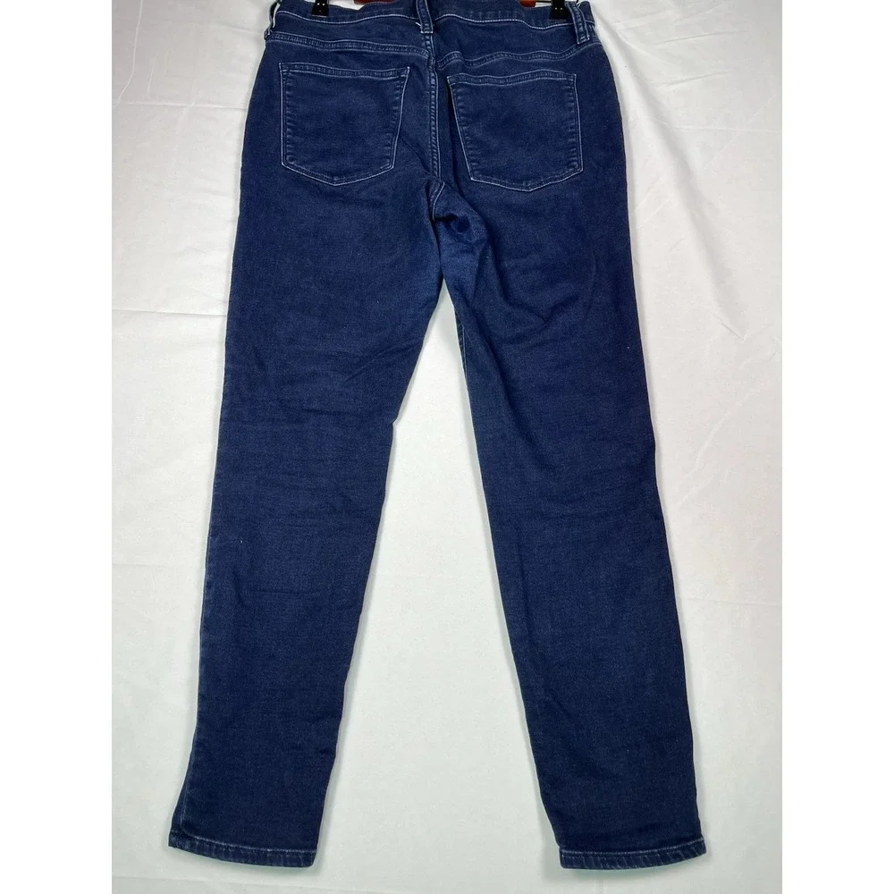 J Crew Mid-Rise Dark Wash Skinny Jeans‎ 9